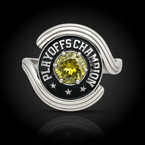Blue Ribbon Custom Ring